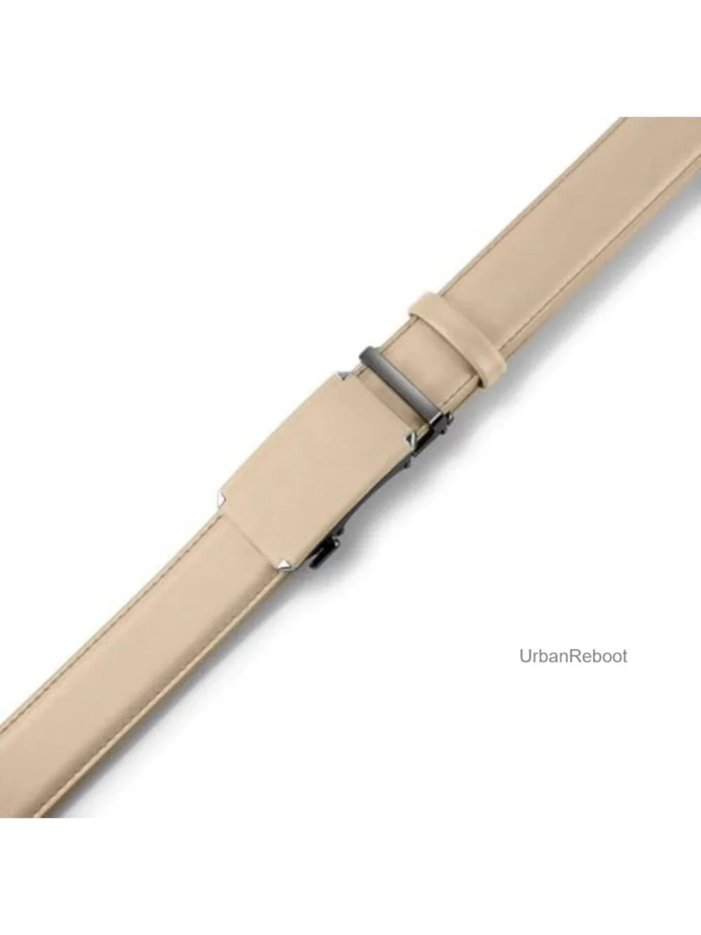Men's Leather Ratchet Belt 1 3/8